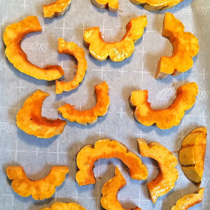 Cinnamon Delicata Squash