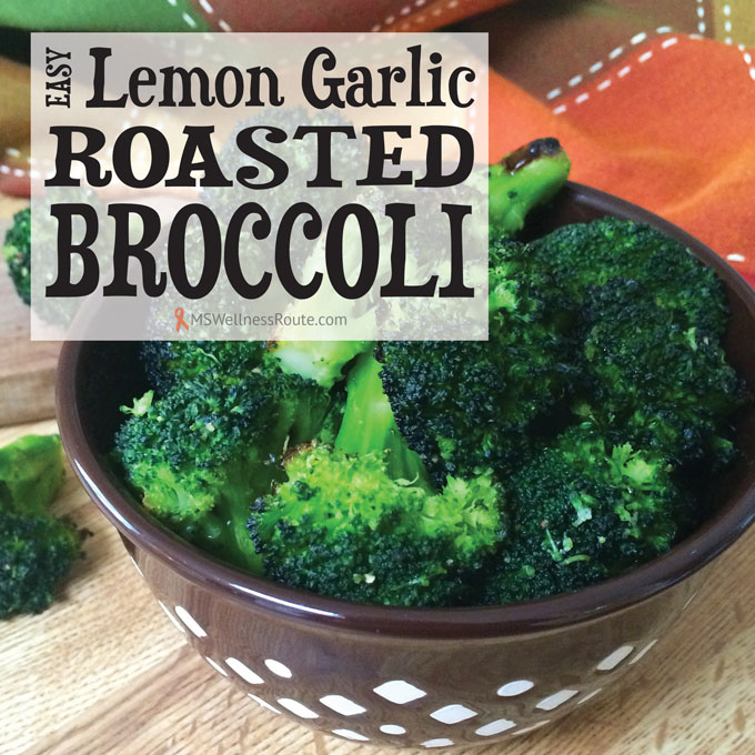 Easy Lemon Garlic Roased Broccoli