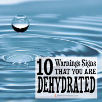 10 Warnings Signs That You Are Dehydrated