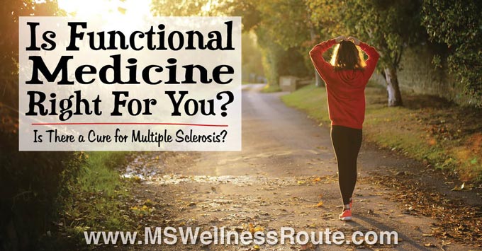 Woman walking with hand on head with overlay: Is Functional Medicine Right for You?