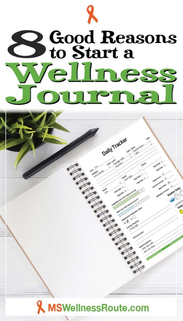 Eating a healthy diet is the first step toward wellness. But, for many, diet alone isn't enough. Keeping a wellness journal will help you track what works and what doesn't. | #wellnessjournal