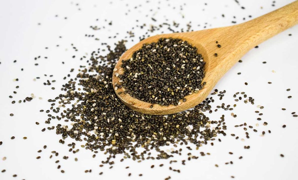 Chia seeds for protein.