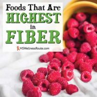 Learn which which foods are highest in fiber.