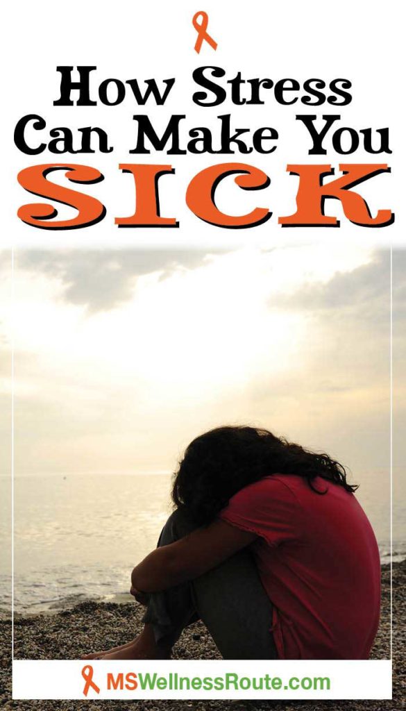 Stress comes in many forms but, chronic stress can lead to many health issues such as MS. | Multiple Sclerosis | Stress Management | #stressmanagement #stressrelief #stress