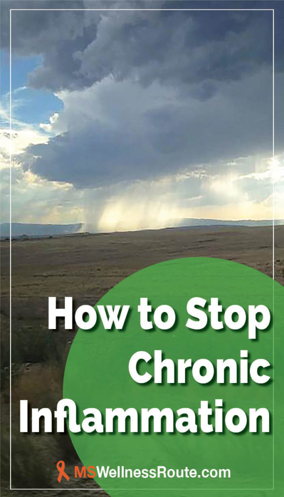 Use these tips to STOP chronic inflammation. | #holisticliving #chronicinflammation #multiplesclerosis