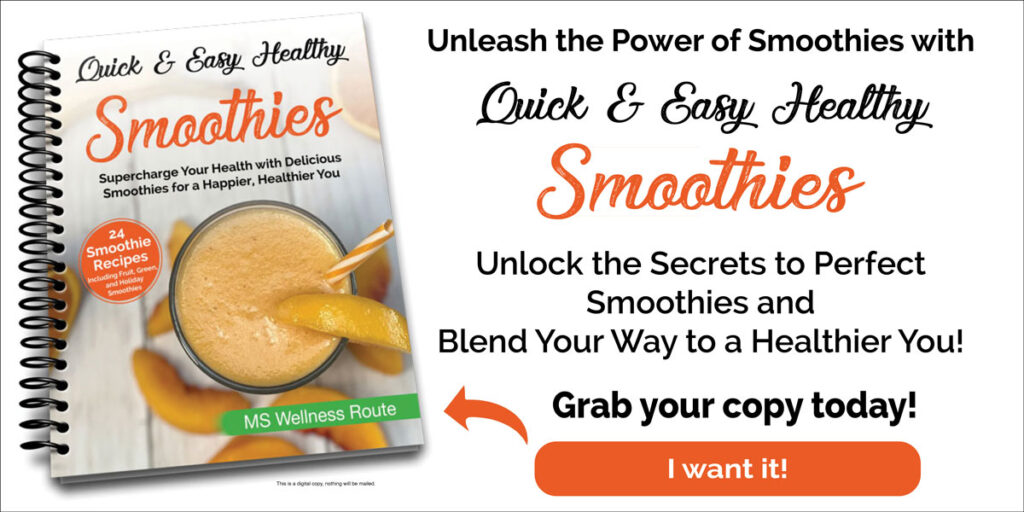 Quick & Easy Healthy Smoothies ad.