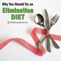 Silverware tied in a red and white checked ribbon with overlay: Why You Should Try an Elimination Diet