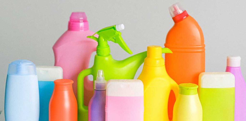 Body care and household cleaners.