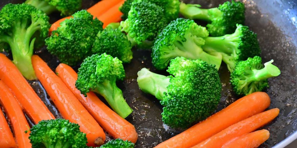 carrots and broccoli