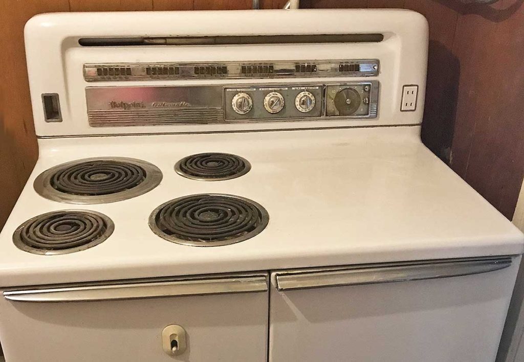 vintage stove